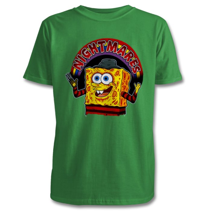 SpongeBob SquarePants & A Nightmare On Elm Street - Nightmares T-shirt