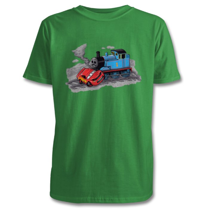 Thomas The Tank Engine & Cars - Cross Crash T-shirt