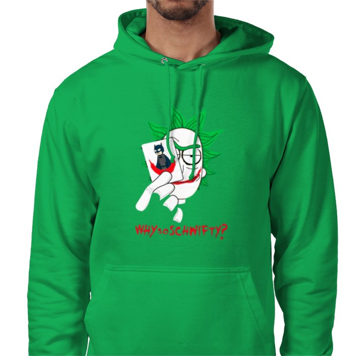 Rick & Morty & Batman - Why So Schwifty Value Hoodie