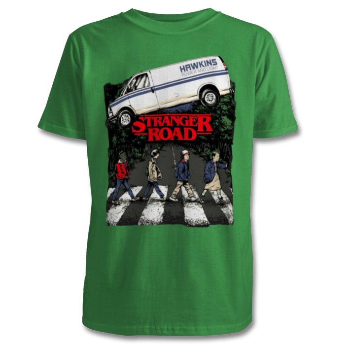 Stranger Things & The Beatles - Abbey Road T-shirt