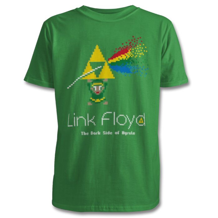 The Legend Of Zelda & Pink Floyd - Link Floyd T-shirt