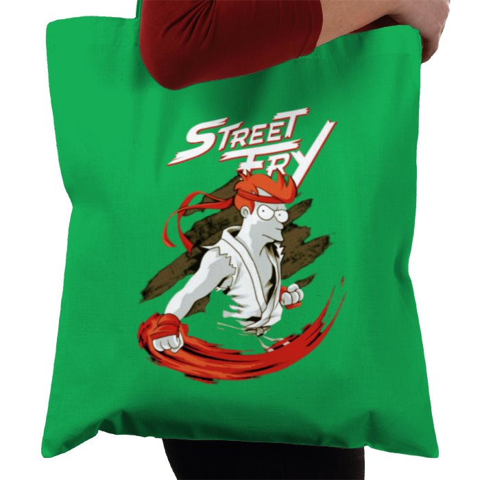 Futurama x Street Fighter - Street Fry Tote Bag