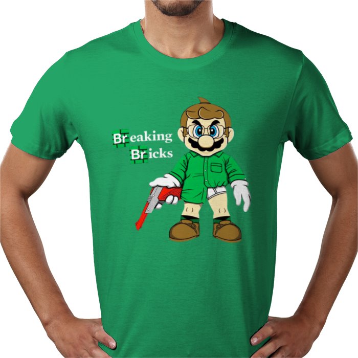 Super Mario x Breaking Bad - Breaking Bricks T-Shirt
