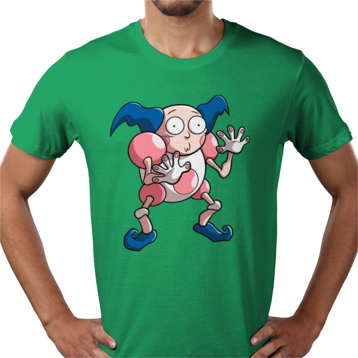 Rick & Morty & Pokémon - Mr Mime T-shirt