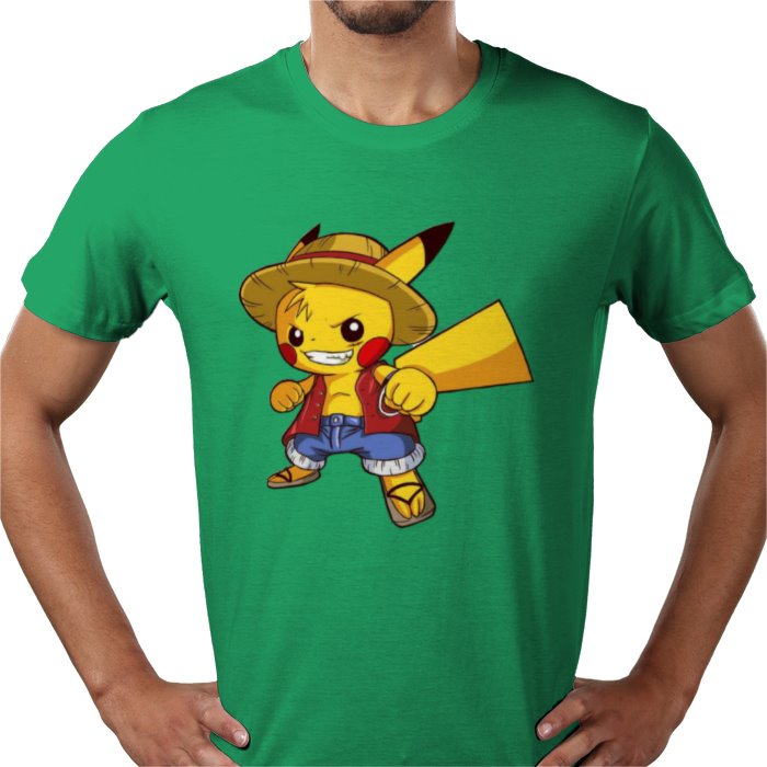 Pokémon & One Piece - PikaLuff Value T-shirt