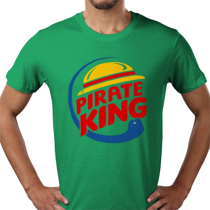 One Piece & Burger King - Pirate King T-shirt