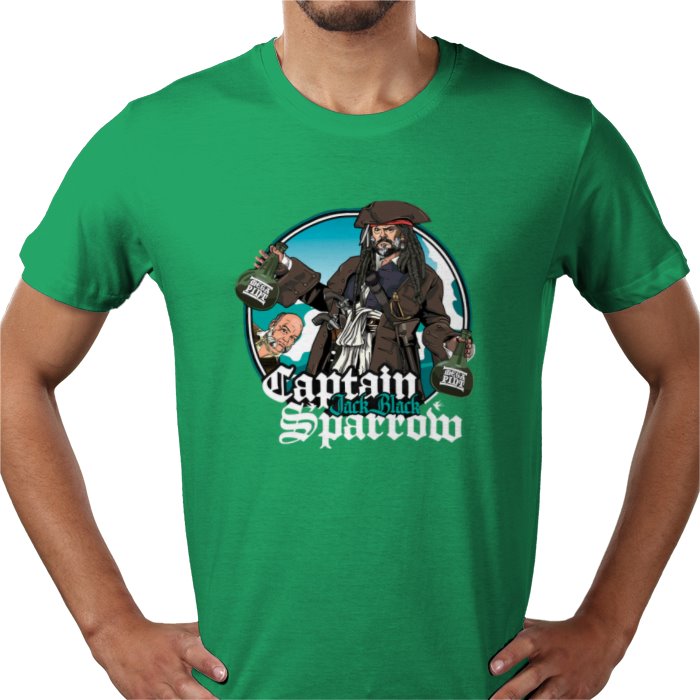 Jack Black x Pirates Of The Caribbean — Captain Jack Black Sparrow T-Shirt