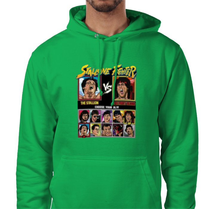 Sylvester Stallone & Street Fighter - Stallone Fighter Value Hoodie