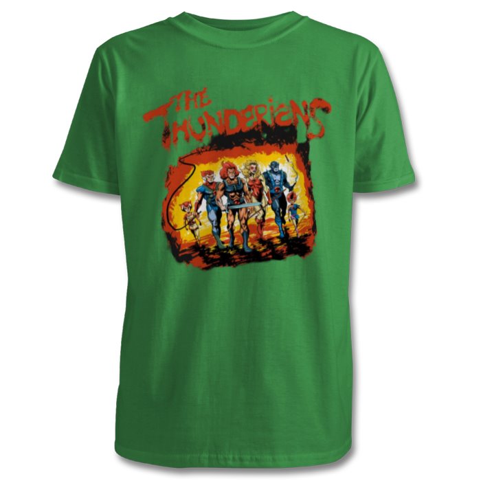 Thundercats & The Warriors - The Thundarians T-shirt