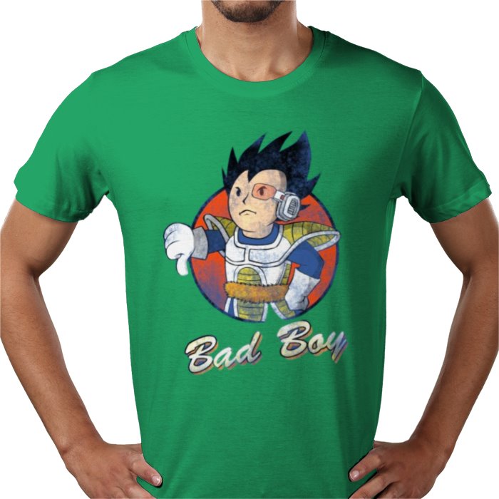 Dragonball Z & Fallout - Vegeta Bad Boy T-shirt