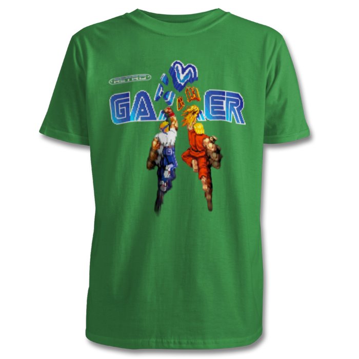 Street Fighter & Sega - Retro Gamer T-shirt