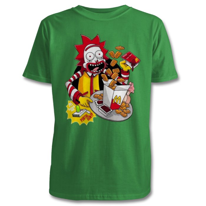 Rick & Morty & Mc Donald's - Rick Mc Donald T-shirt