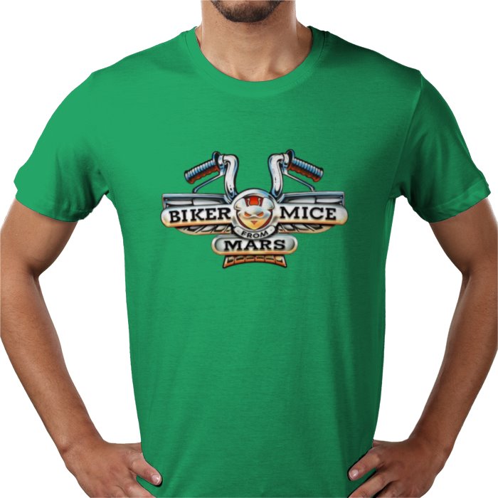 Biker Mice From Mars Logo T-shirt