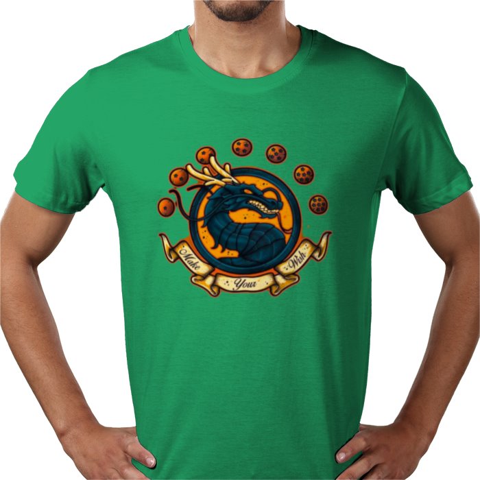 Dragonball Z & Mortal Kombat - Make Your Wish T-shirt