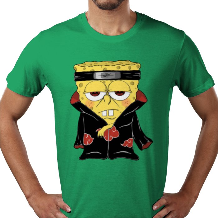 SpongeBob SquarePants & Naruto - SpongeBob Uchiha Value T-shirt