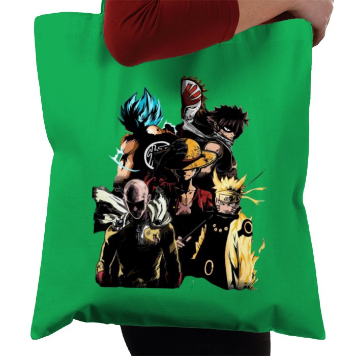 Anime - Heroes Crossover Tote Bag