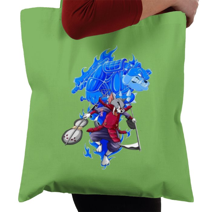 Tom & Jerry x Naruto - Tom/Madera Tote Bag