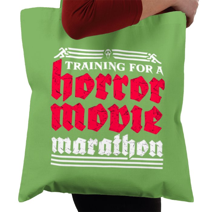 Horror Movie Marathon Tote Bag
