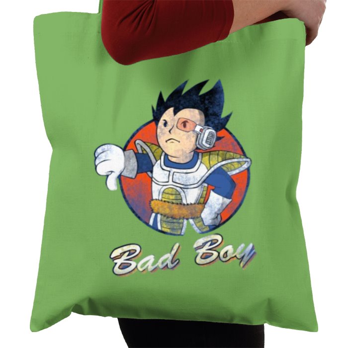 Fallout & Dragon Ball Z - Bad Boy Thumbs Down Tote Bag