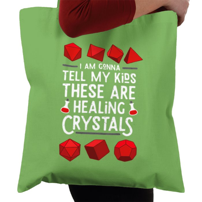 Dungeons & Dragons Healing Crystal Tote Bag