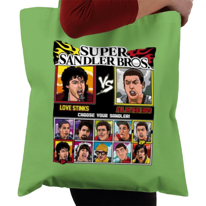 Super Smash Bro's & Adam Sandler - Super Sandler Bro's Tote Bag