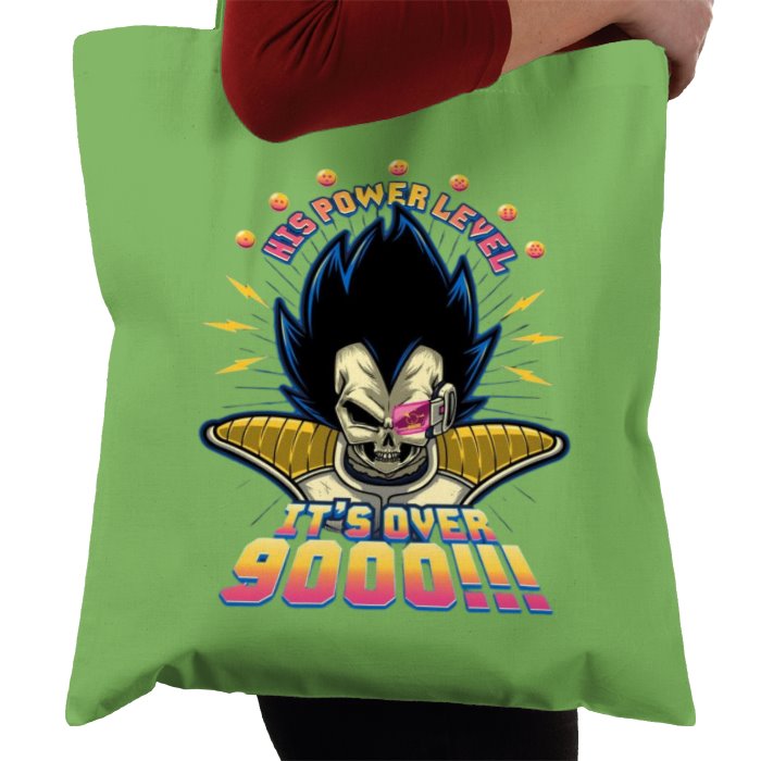Dragonball Z - Its Over 9000! Tote Bag