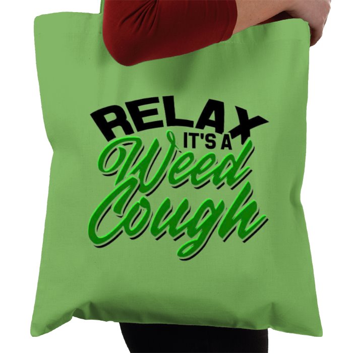 Weed Cough Tote Bag
