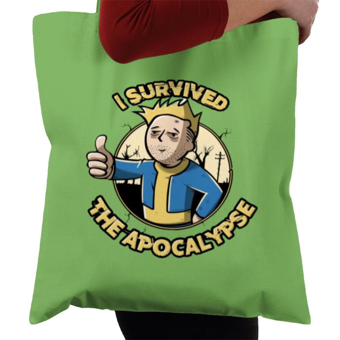 Fallout - I Survived Tote Bag