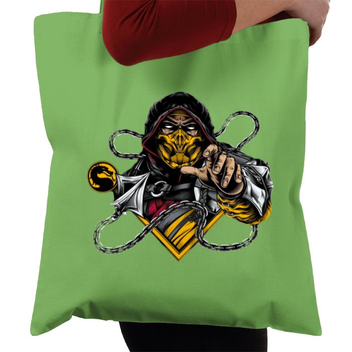 Mortal Kombat - Scorpion Wants You Tote Bag