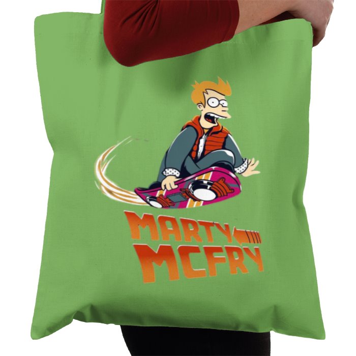 Futurama x Back To The Future - Marty McFry Tote Bag