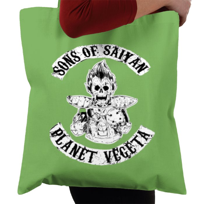Dragonball Z x Sons Of Anarchy - Sons Of Saiyan's Tote Bag