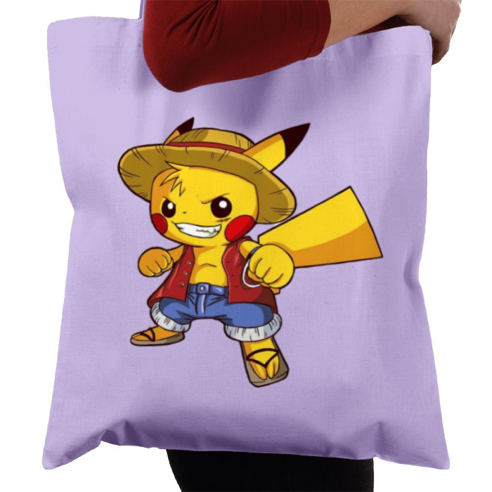 Pokémon & One Piece - PikaLuff Tote Bag