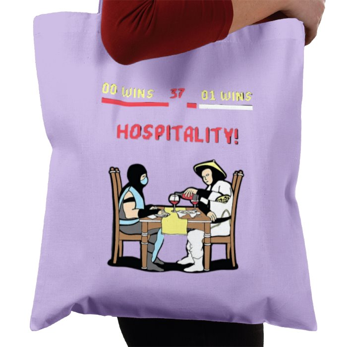 Mortal Kombat - Hospitality Wins Tote Bag