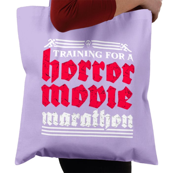 Horror Movie Marathon Tote Bag