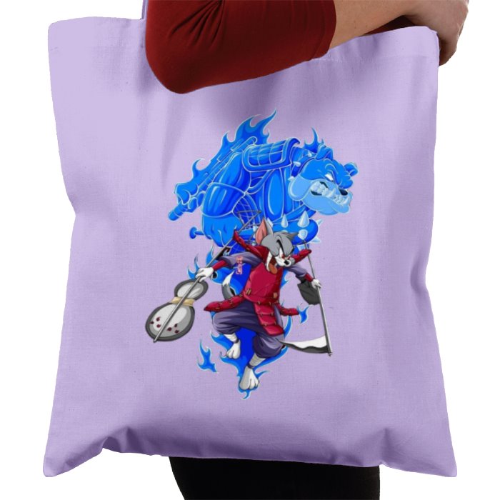 Tom & Jerry x Naruto - Tom/Madera Tote Bag