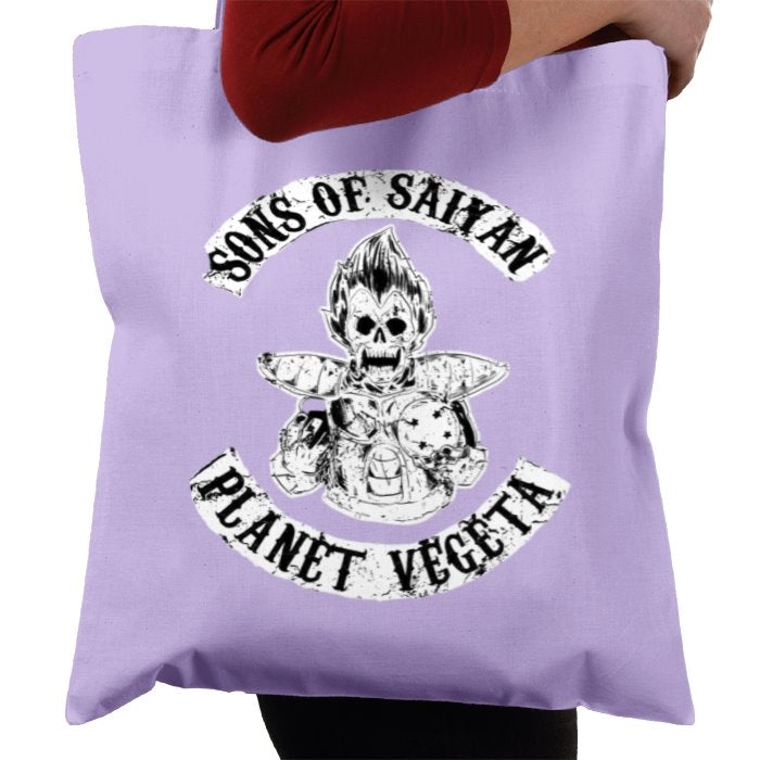 Dragonball Z x Sons Of Anarchy - Sons Of Saiyan's Tote Bag