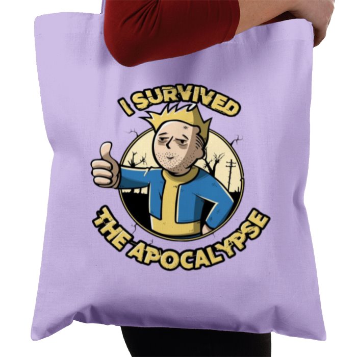 Fallout - I Survived Tote Bag