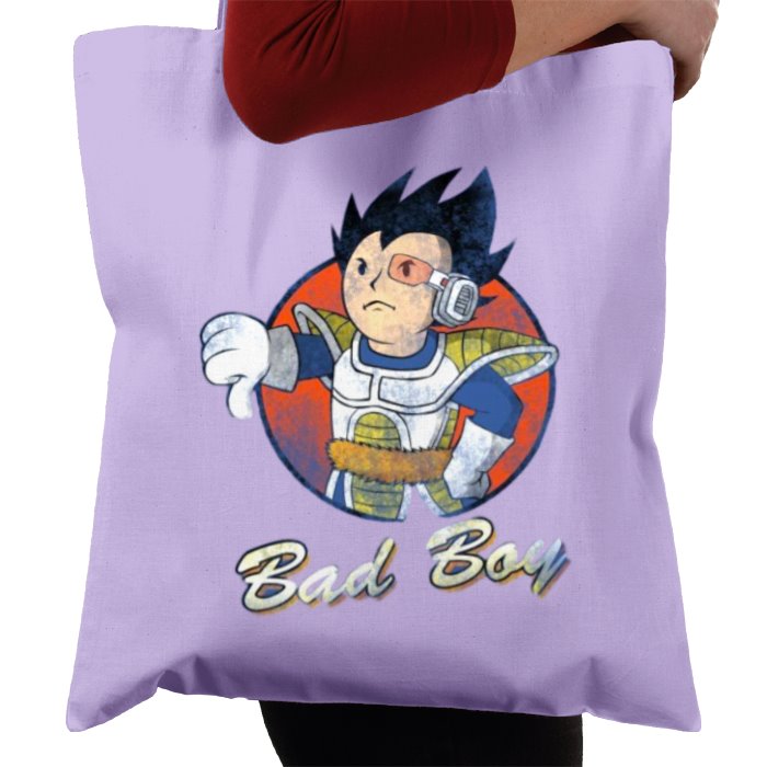 Dragonball Z x Fallout - Vegeta Bad Boy Tote Bag