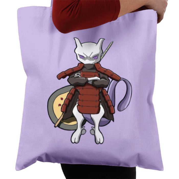 Pokémon & Naruto - Mewto/Madara Tote Bag