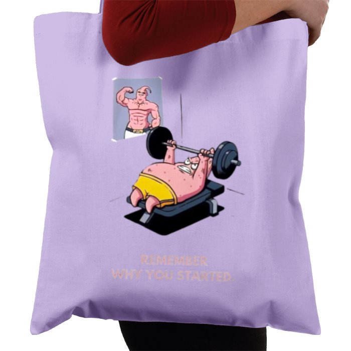 Dragonball Z x SpongeBob Square Pants - Why We Started Tote Bag