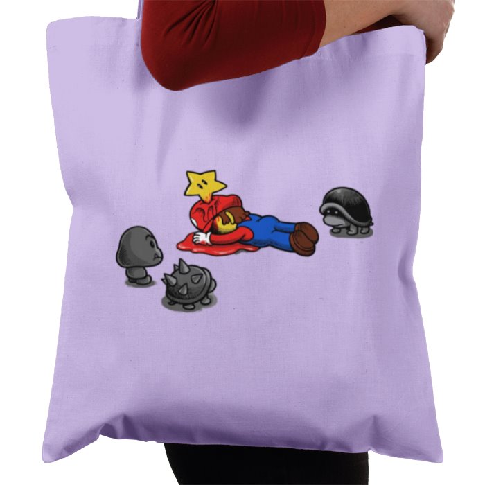 Super Mario Bro's - Game Over Tote Bag