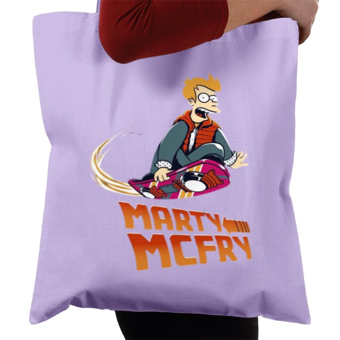 Futurama x Back To The Future - Marty McFry Tote Bag