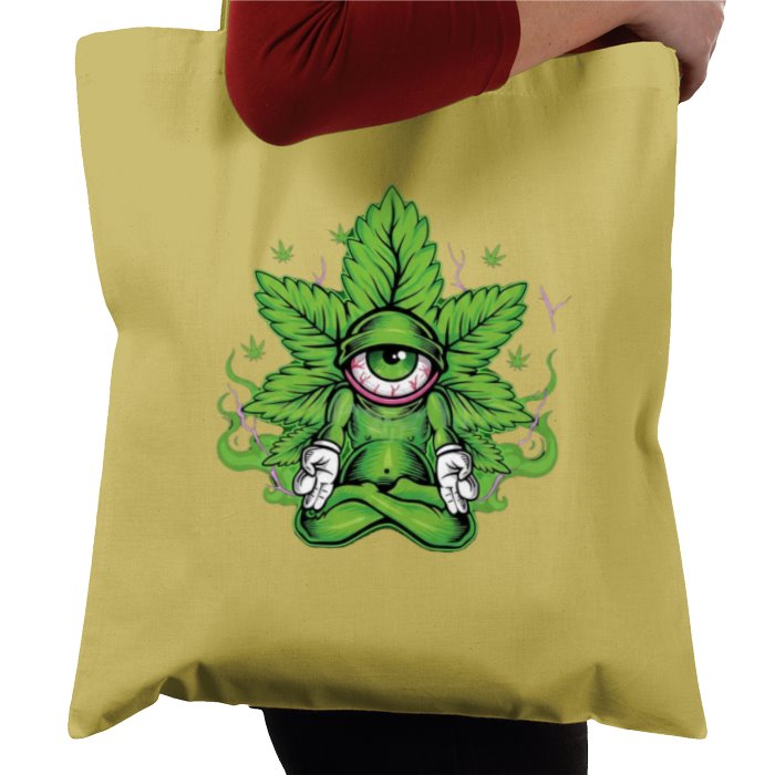 Cannabis Eye Tote Bag