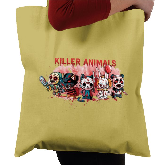 Killer Animals Tote Bag