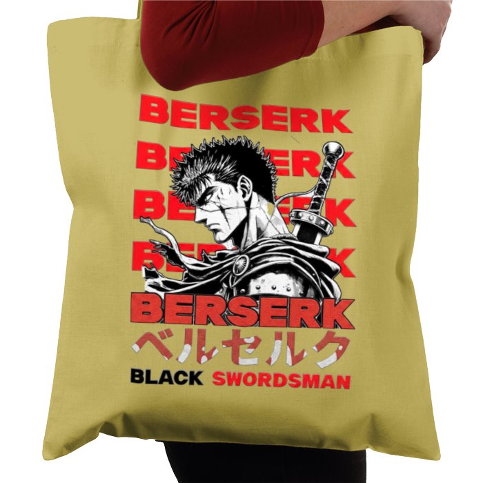 Berserk - Black Swordsman Tote Bag