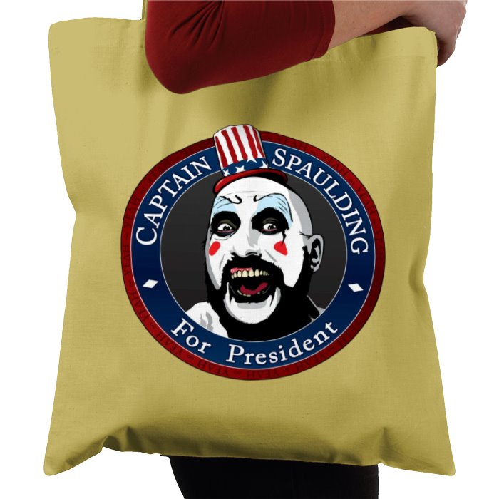 Captain Spaulding For President Tote Bag
