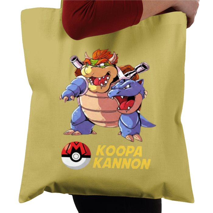 Super Mario Bro's x Pokémon - Koopa Kannon Tote Bag