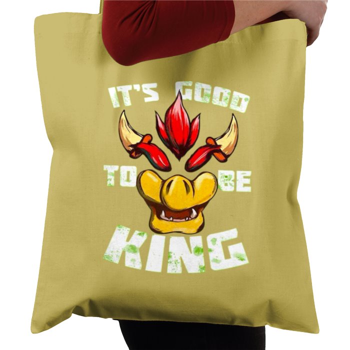 Super Mario Bro's - Its Good To Be King Tote Bag