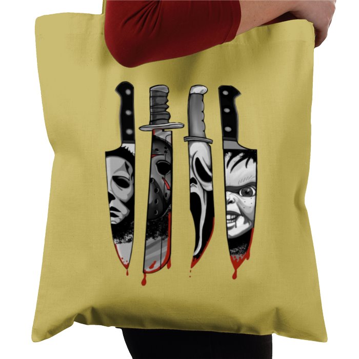 Horror Knifes Tote Bag