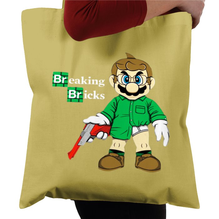 Super Mario Bro's x Breaking Bad - Breaking Bricks Tote Bag